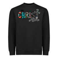 Black in christ alone Heavyweight Sweatshirt - RacoonDesign
