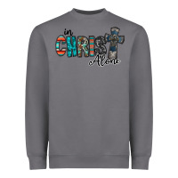Storm in christ alone Heavyweight Sweatshirt - RacoonDesign