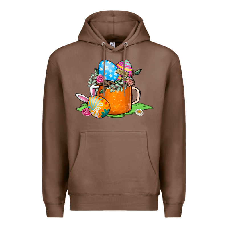 Easter Coffee Premium Hoodie by CowhideDigitalArt | Teevron