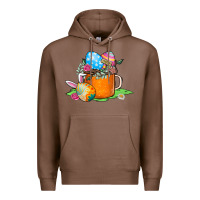 Chestnut Easter Coffee Premium Hoodie - CowhideDigitalArt
