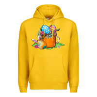 Lemon Easter Coffee Premium Hoodie - CowhideDigitalArt
