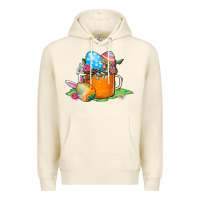 Sandshell Easter Coffee Premium Hoodie - CowhideDigitalArt