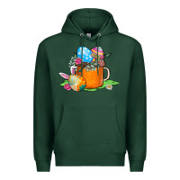Sports Green Easter Coffee Premium Hoodie - CowhideDigitalArt