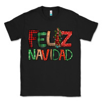 Black Feliz Navidad our lady of Guadalupe Christmas Classic Tee - Jasminsmagicworld