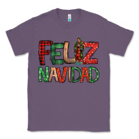 Lavender Feliz Navidad our lady of Guadalupe Christmas Classic Tee - Jasminsmagicworld
