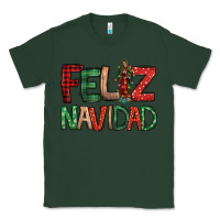 Sports Green Feliz Navidad our lady of Guadalupe Christmas Classic Tee - Jasminsmagicworld