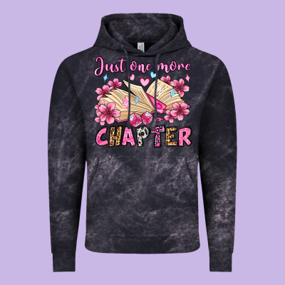 Just One More Chapter Valentine's Day Olivia Vintage Hoodie Designed By Oliviacreatesart