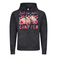 Vintage Black just one more chapter valentine's day olivia Vintage Hoodie - OliviaCreatesArt