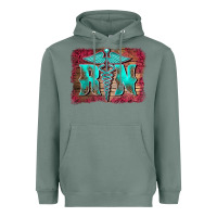 Sage registered medical symbol nurse background Heavyweight Hoodie - BarkalooDesign