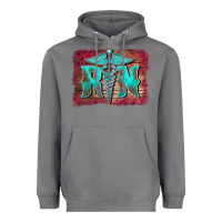 Storm registered medical symbol nurse background Heavyweight Hoodie - BarkalooDesign