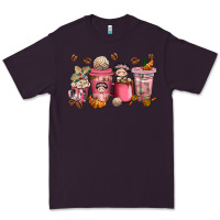 Plum Cafecito y Chisme Coffee Cups Premium Tee - texasbilliewilder