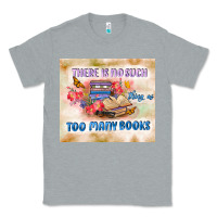 Heather Grey read book Classic Tee - TumblerDesignByShophia