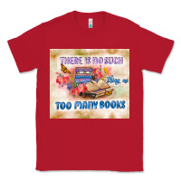 Red read book Classic Tee - TumblerDesignByShophia
