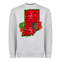 Indiana Watermelon Heavyweight Sweatshirt | Teevron