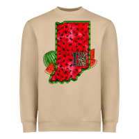 Mushroom indiana watermelon Heavyweight Sweatshirt - RacoonDesign
