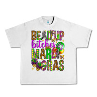 Lunar Rock Bead up bitches it's Mardi Gras Urban Heavy Tee - HowdyJamesFarm