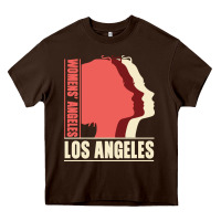 Chocolate Brown Women's Angeles Los Angeles Heavy Core Tee - Bettercallsaul