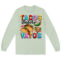 Matcha Tacos before Vatos Valentine's Day Long Sleeve Tee - FaDigitalArtStudio