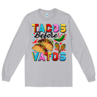 Moon Dust Tacos before Vatos Valentine's Day Long Sleeve Tee - FaDigitalArtStudio