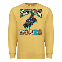Antique Gold western rodeo bullfighter Premium Sweatshirt - BarkalooDesign