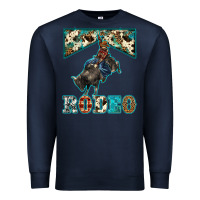 Navy western rodeo bullfighter Premium Sweatshirt - BarkalooDesign