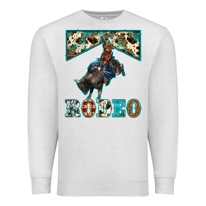 Western Rodeo Bullfighter Premium Sweatshirt by BarkalooDesign | Teevron