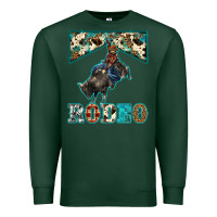 Sports Green western rodeo bullfighter Premium Sweatshirt - BarkalooDesign