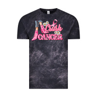 Cloud Black crush cancer Vintage Tee - CowGirlArtShop