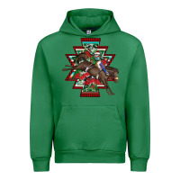 Emerald aztec rodeo christmas Urban Hoodie - AdoDesignShop