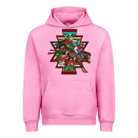 Fuchsia Pink aztec rodeo christmas Urban Hoodie - AdoDesignShop