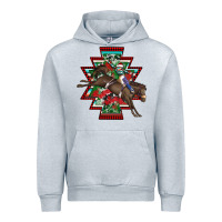 Heather Grey aztec rodeo christmas Urban Hoodie - AdoDesignShop