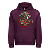 Mauve Wine aztec rodeo christmas Urban Hoodie - AdoDesignShop