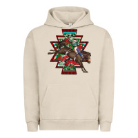 Pigment French Oak aztec rodeo christmas Urban Hoodie - AdoDesignShop
