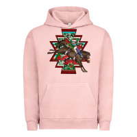 Pigment Salmon aztec rodeo christmas Urban Hoodie - AdoDesignShop