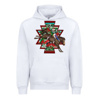 White aztec rodeo christmas Urban Hoodie - AdoDesignShop