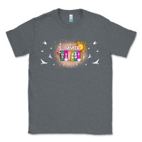 Charcoal Heather summer vibes with birds Classic Tee - TumblerDesignByShophia