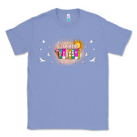 Colony Blue summer vibes with birds Classic Tee - TumblerDesignByShophia