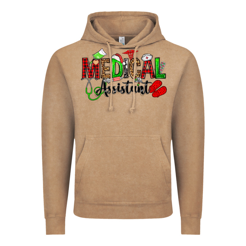 Medical Assistant Christmas Vintage Hoodie by OliviaCreatesArt | Teevron