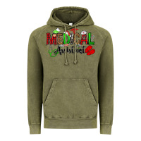 Vintage Olive medical assistant christmas Vintage Hoodie - OliviaCreatesArt
