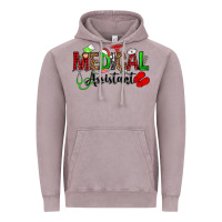Vintage Zinc medical assistant christmas Vintage Hoodie - OliviaCreatesArt