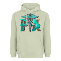 Matcha physician medical symbol assistant nurse Heavyweight Hoodie - BarkalooDesign