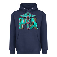 Navy physician medical symbol assistant nurse Heavyweight Hoodie - BarkalooDesign