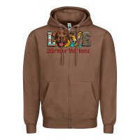 Chestnut love labrador retriever Zipper Hoodie - Artiststas