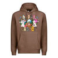 Chestnut Happy Easter Premium Hoodie - CowhideDigitalArt