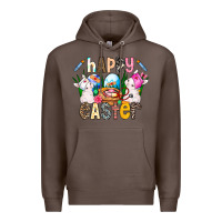 Coffee Happy Easter Premium Hoodie - CowhideDigitalArt