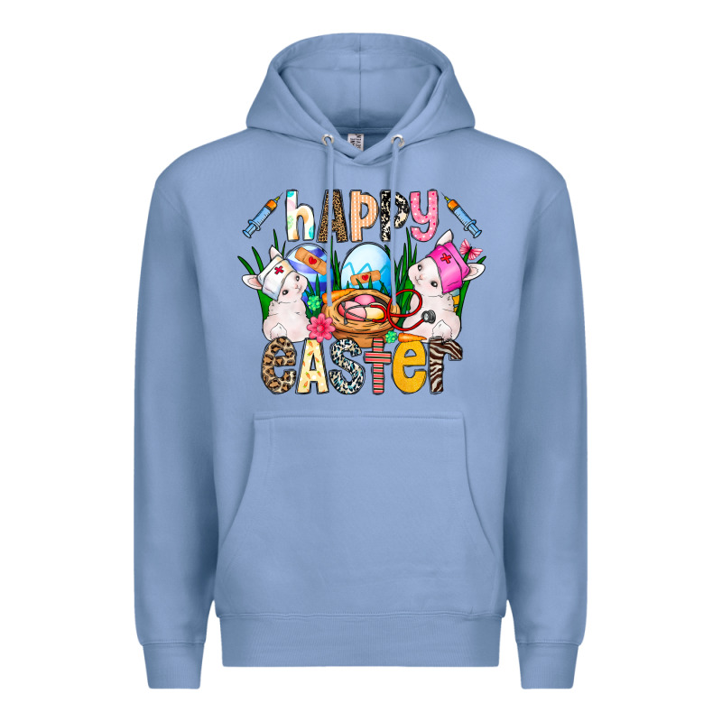Happy Easter Premium Hoodie by CowhideDigitalArt | Teevron