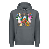 Rock Happy Easter Premium Hoodie - CowhideDigitalArt