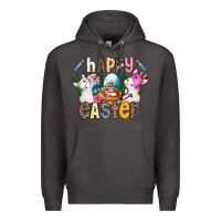 Smoke Happy Easter Premium Hoodie - CowhideDigitalArt