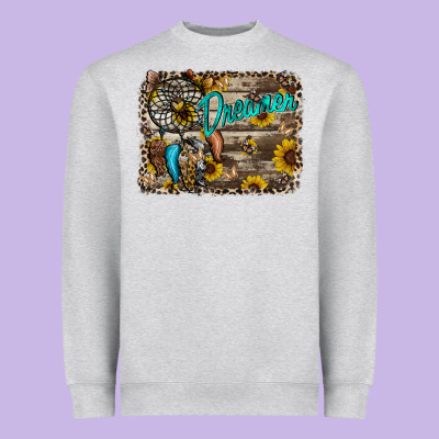 Dreamer Heavyweight Sweatshirt Designed By Racoondesign