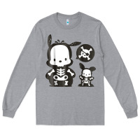 Heather Grey pochacco skeleton halloween shirt Long Sleeve Tee - longCreatives